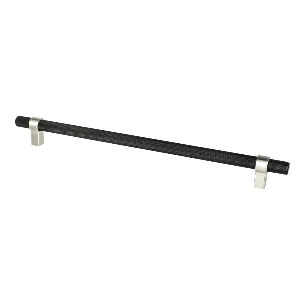 Berenson 5065-455BPN-P Radial Range Pull 12″ with Brushed Nickel Posts