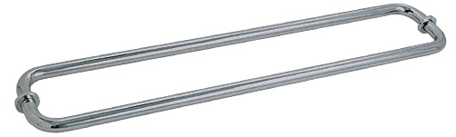 CRL BM30X30BN 30″ Brushed Nickel BM Series Back-to-Back Tubular Towel Bars with Washers