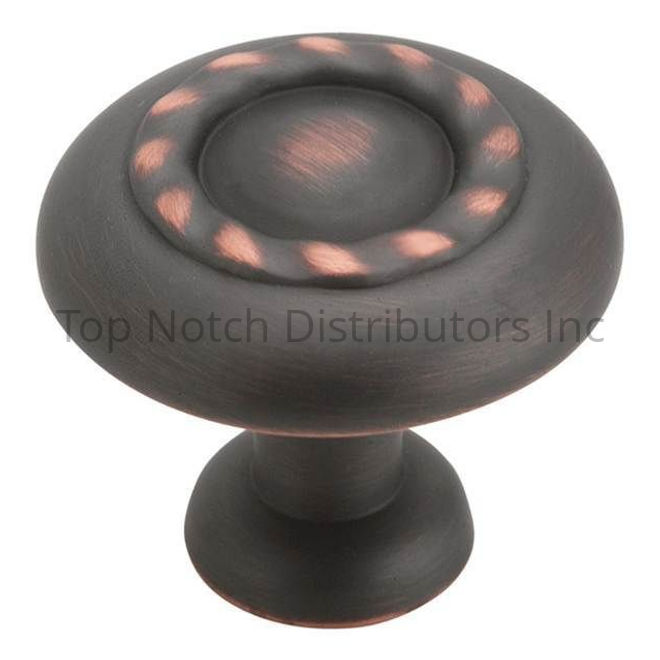 Amerock BP1585ORB Rope Knob 1.25″ Oil Rubbed Bronze