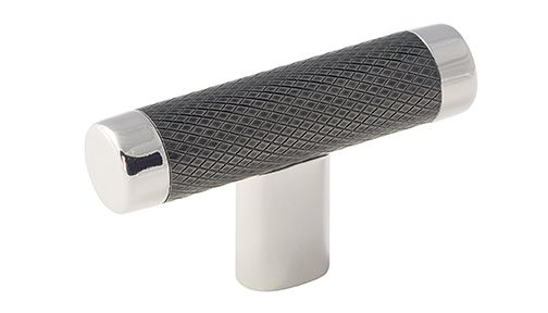 Amerock BP36556PNGM Esquire 2.625″ PN Gunmetal T-Knob