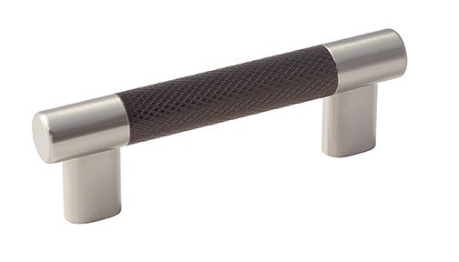 Amerock BP36557G10ORB Esquire 96mm Pull – Satin Nickel/Oil Rubbed Bronze