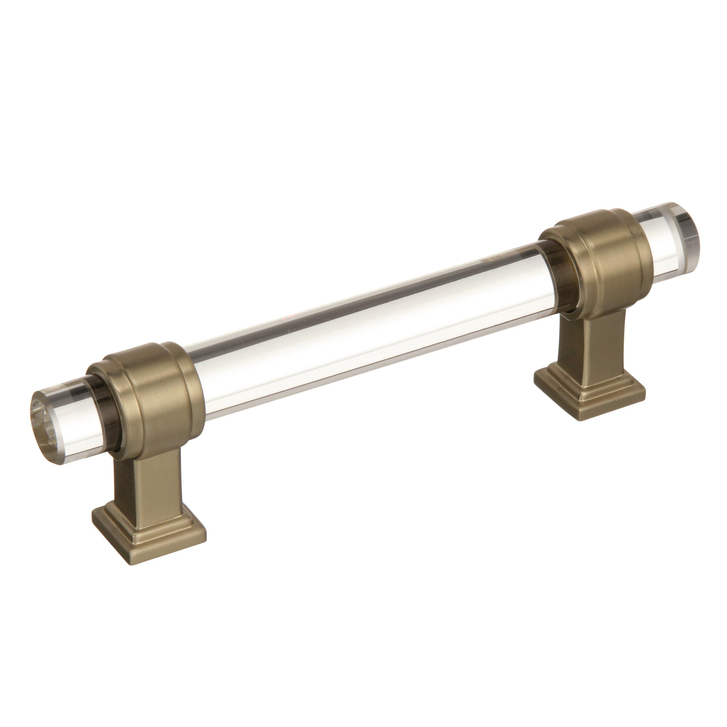 Amerock BP36654CBBZ 96mm Glacio Clear Gold Champagne Pull