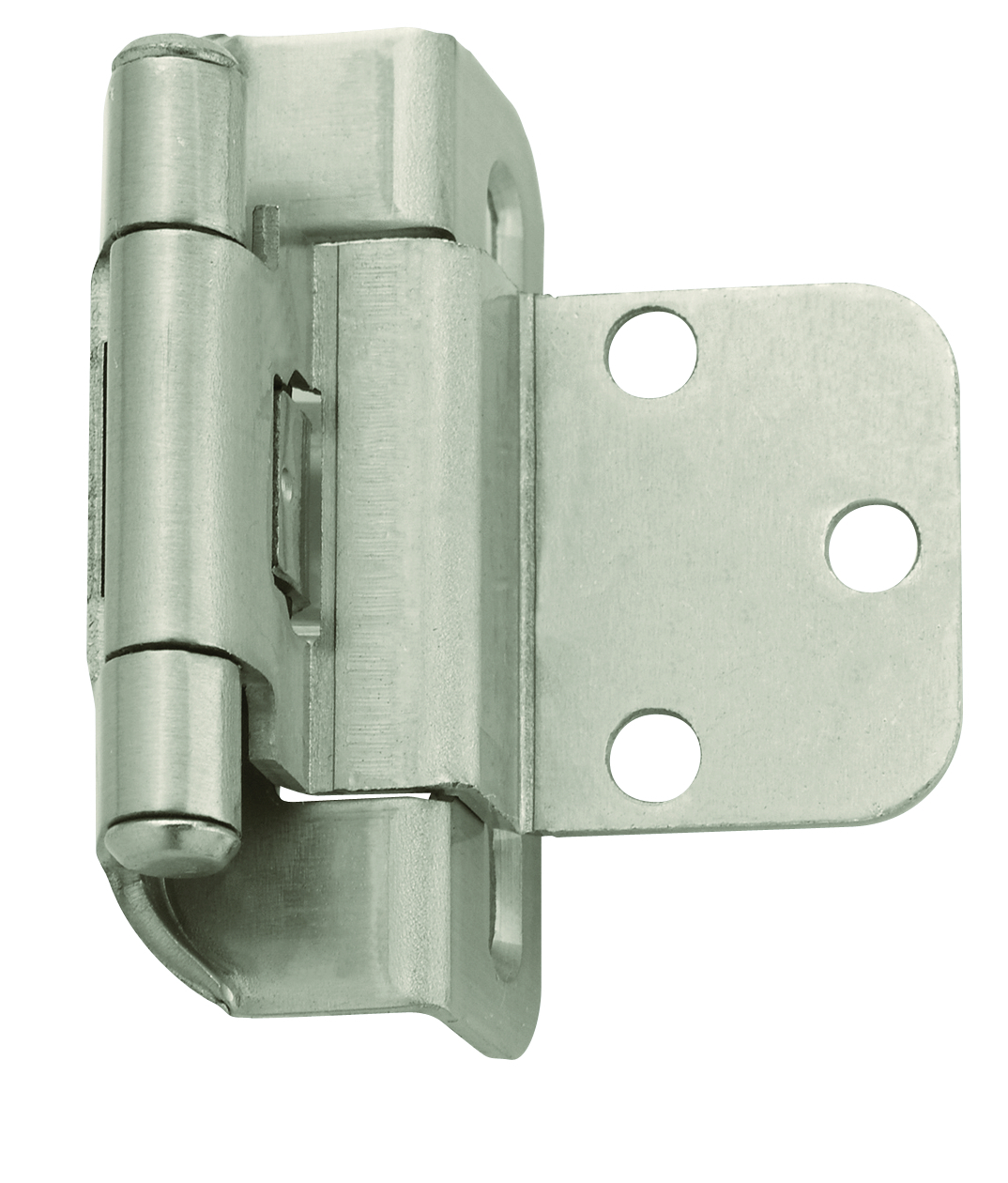 Amerock BPR7565G10 Satin Nickel 3/8″ Hinge Set
