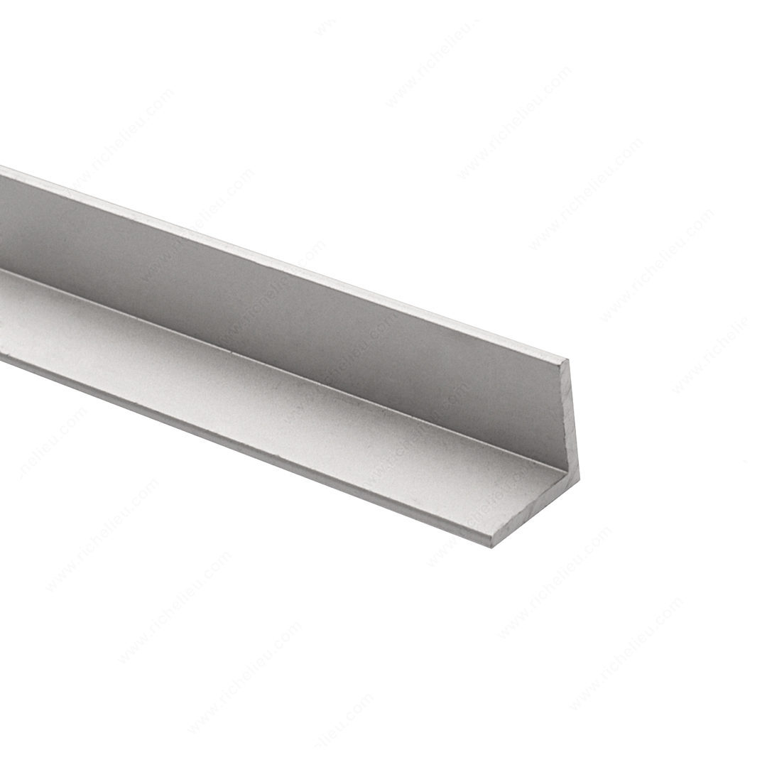 Richelieu D010057 Anodized Aluminum 90 Angle Molding with Equal Sides