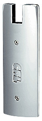 CRL DREC6SPS Polished Stainless End Cap for 6″ Square 1/2″ Glass Door Rail