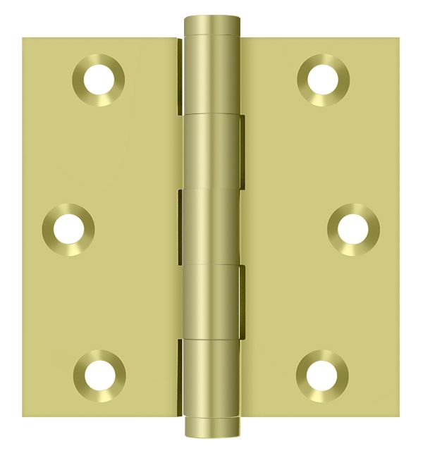Deltana DSB33 3″ x 3″ Polished Brass Square Hinge
