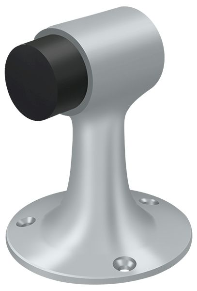 Deltana DSF3225U26D Floor Mount HD Bumper – Solid Brass, Brushed Chrome