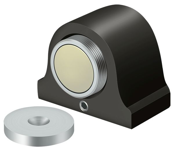 Deltana DSM125U10B Oil-Rubbed Bronze Magnetic Dome Stop
