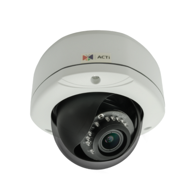 ACTi E83A 5MP Outdoor Dome Camera with D/N, Adaptive IR, Basic WDR, Vari-focal Lens