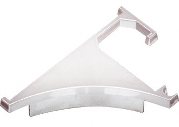 CRL END38BA Brite Anodized End Cap for 3/8″ Aluminum Shelving