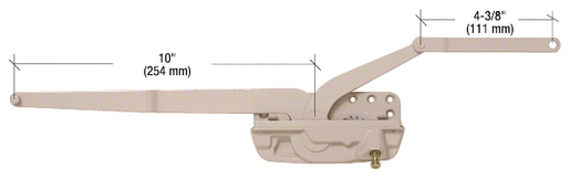 CRL EP27004 Truth Encore Right-Hand Dual Arm Steel Operator