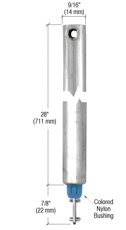 CRL FH2830 28″ Spiral Tilt Window Balance with Blue Bushing