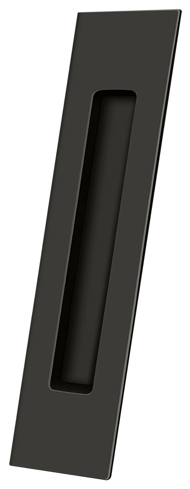 Deltana FP10225U10B Rectangular Flush Pull, HD, 10″x2.25″, Solid Brass, Oil-Rubbed Bronze