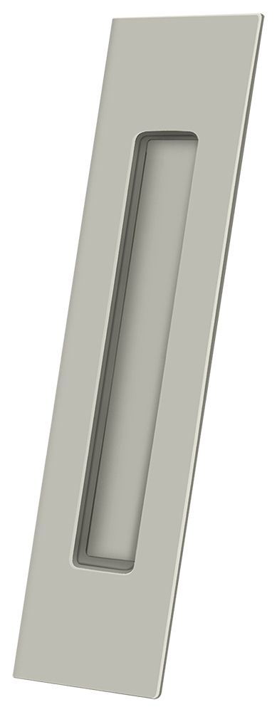Deltana FP10225U15 10″ Satin Nickel Flush Pull, 2-1/4″ x 3/4″
