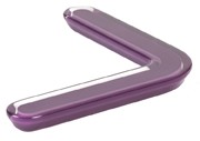 Next Pull 160mm Center to Center Transparent Violet R. Christensen 9793-7000-P