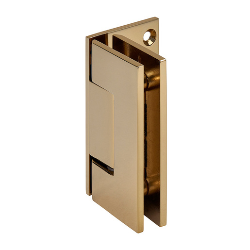 CRL GEN044GP Gold Plated Geneva 044 Wall Mount Offset Back Plate Hinge