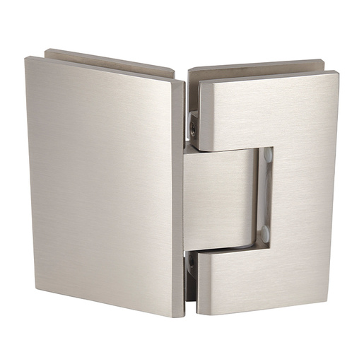 CRL GEN045BN Brushed Nickel Geneva 045 135 Glass-to-Glass Hinge