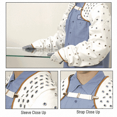 CRL GWS8375 Oversized Protective Sleeves for Glassworkers