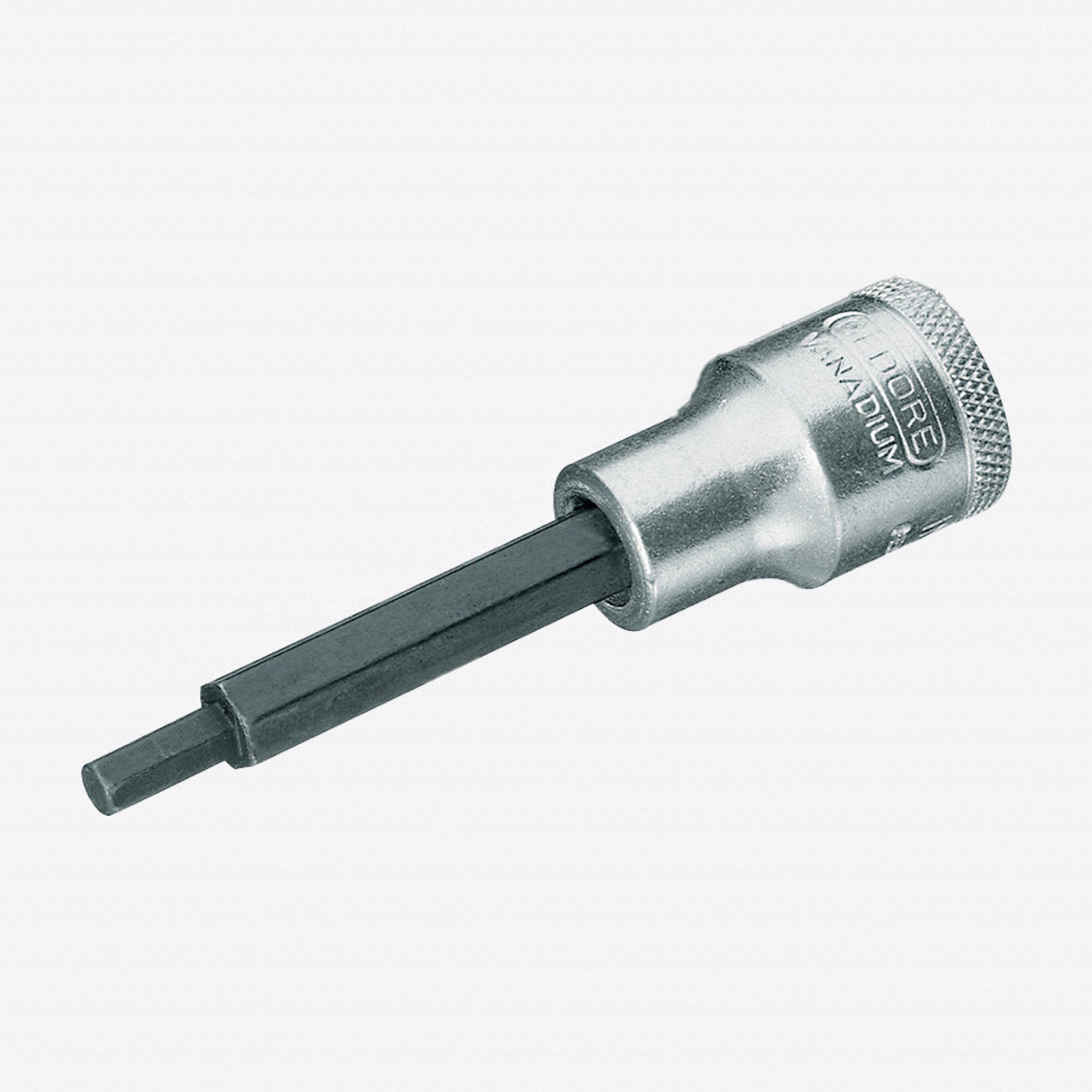 Gedore IN 19 L 8-120 Screwdriver bit socket 1/2″, long 8 mm