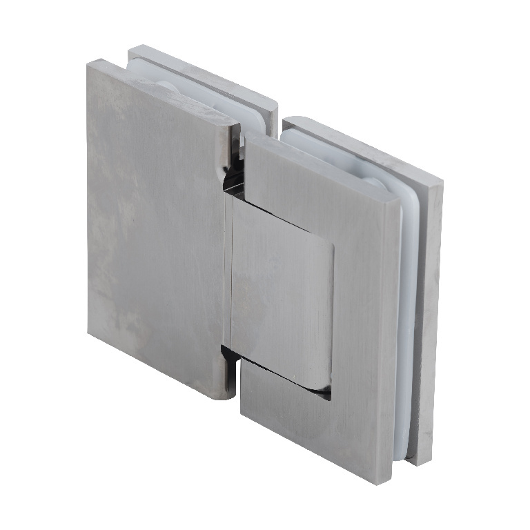 CRL H8015BTSN Satin Nickel Vernon 180 Glass-to-Glass Hinge