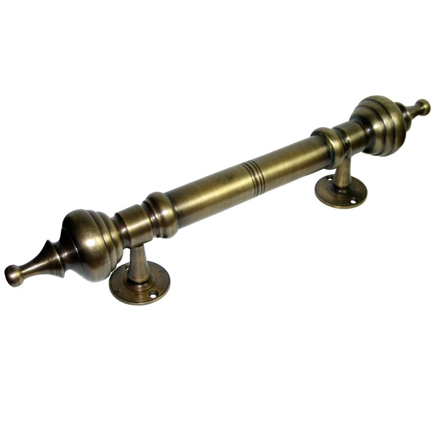 Minaret Pull 6″ Center to Center Antique Brass Handcrafted Hardware HPU8020