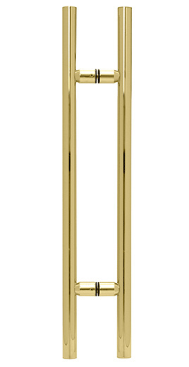 CRL LP24BR Polished Brass 24″ Ladder Pull Handle
