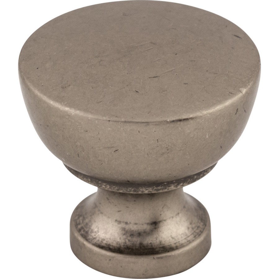 Nouveau Bergen Knob 1-1/4″ DiaPewter Antique Top Knobs M1202