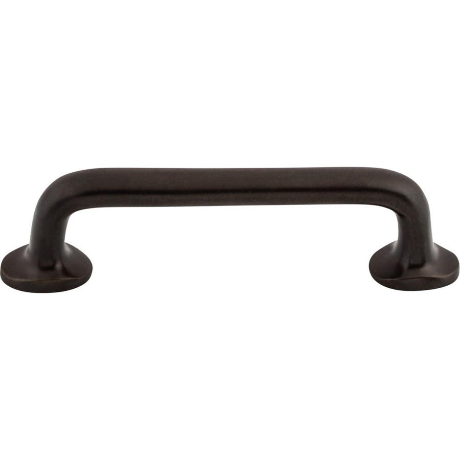 Aspen Rounded Pull 4″ Center to Center Medium Bronze Top Knobs M1387