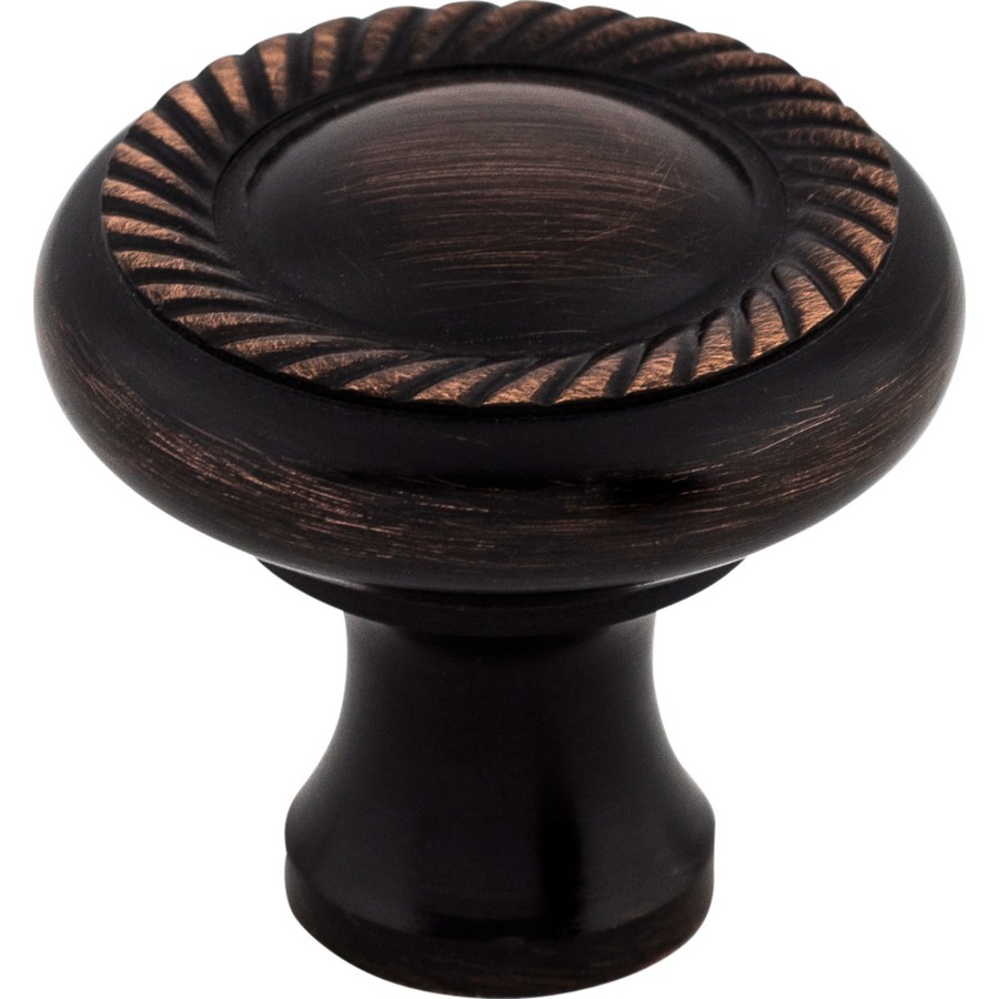 Somerset Swirl Cut Knob 1-1/4″ Dia Tuscan Bronze Top Knobs M1586