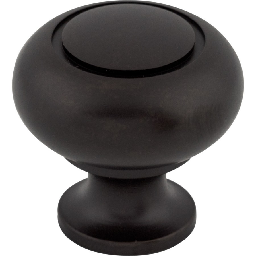 Normandy Ring Knob 1-1/4″ Dia Patina Black Top Knobs M599