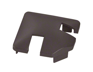 CRL NC1LBRZ Matte Bronze Notched Cap for 90 Corner Post