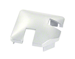 CRL NC1LS Silver Metallic Notched Cap for 90 Corner Post