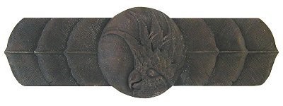 Notting Hill NHP-326-DB-R, Cockatoo Pull in Dark Brass (Horizontal – Right Side), Tropical