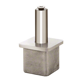 CRL P1VFPS 316 Polished Stainless P1-Series Adjustable Post Caps for Standoff Saddles
