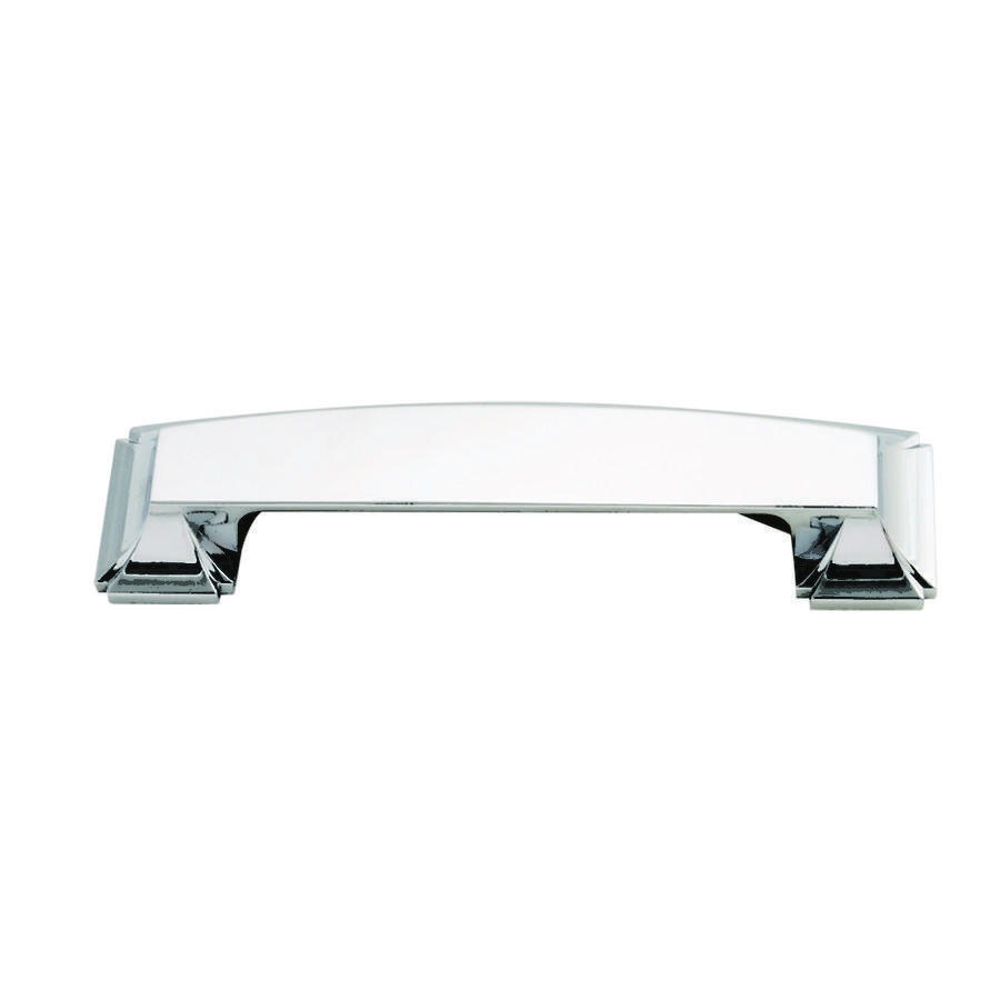 Bridges Cup Pull 3″ & 96mm Center to Center Chrome Hickory Hardware P3234-CH