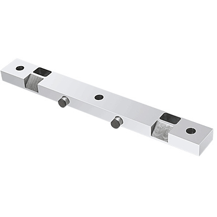 CRL PK2PS Polished Stainless Steel Double Door Stop/Strike