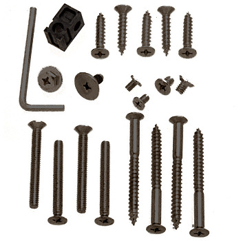 CRL PR90SDU Dark Bronze PR90 Series Replacement Screw Pack