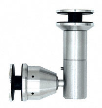 CRL RB55SPS Polished Stainless 90 Swivel Glass-to-Glass Fitting for 1/2″ Glass
