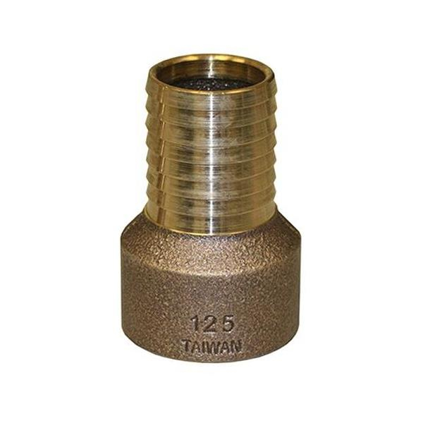 Merrill RBFANL125 1-1/4″ x 1-1/4″ Female Iron Pipe (FIP) No-Lead Bronze Female Adapter