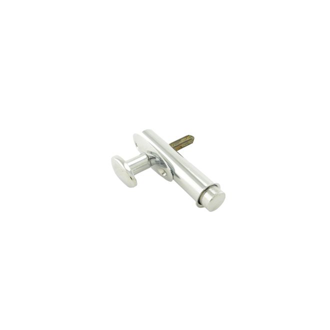 Ives S48B26 Brass Mortise Bolt – Bright Chrome Finish