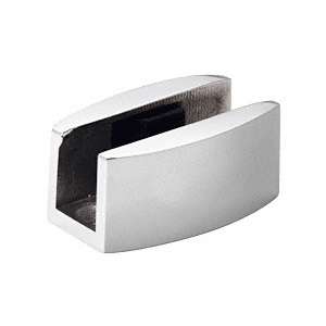 CRL SERDG2PS Serenity Series Polished Stainless Sliding Door System Guide