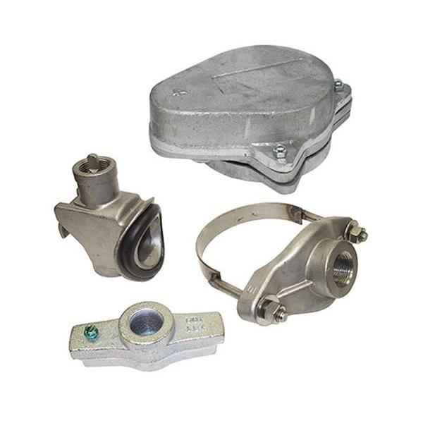Merrill SMCK510WCOS SMCK 5″ x 1″ Stainless Steel Pitless Kit w/ WCO Series Well Watertight Cap