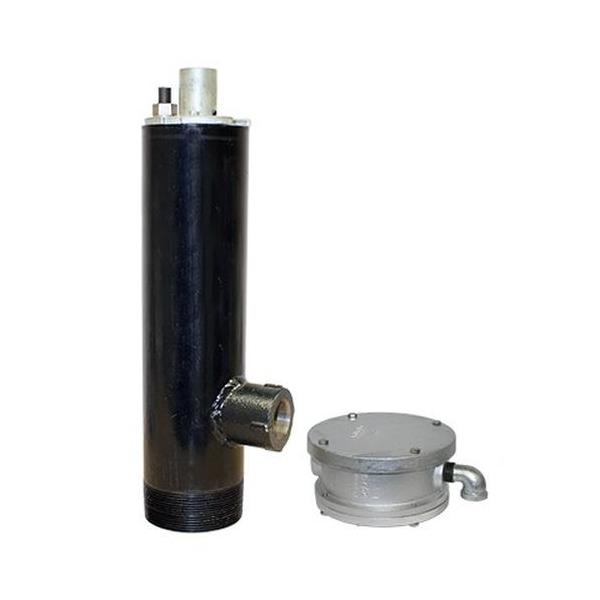 Merrill SP504WC14 SP500 Series 5″ Pitless Unit w/ WC Series Watertight Cap, 4′ Bury Depth, 1-1/4″ Drop Pipe & Discharge