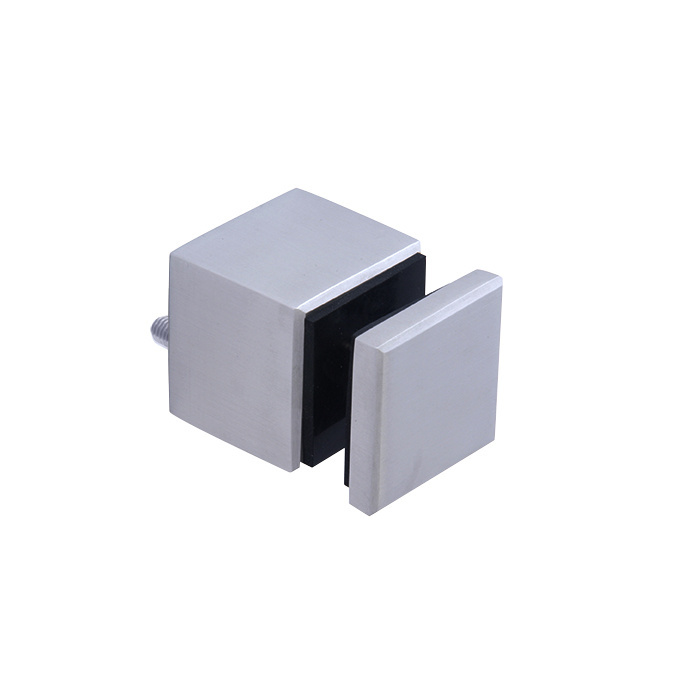 CRL SS0B2134BS 316 Brushed Stainless Glass Rail Square Standoff Base Cap – 1.75″ Projection