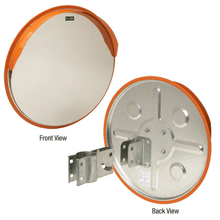 CRL SSC24 Polished Stainless Steel 23.625″ Convex Mirror