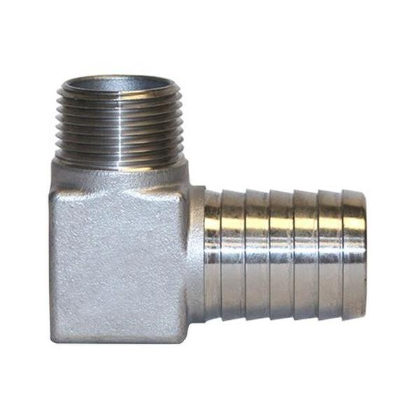 Merrill SSHE100 1″ x 3/4″ Male Iron Pipe (MIP) Stainless Steel Elbow