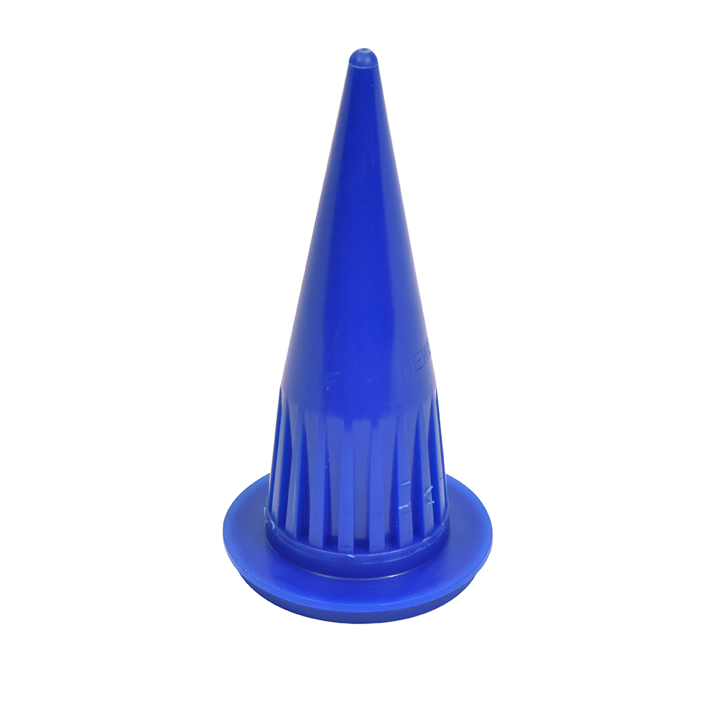 CRL SSPC1 Blue Plastic Puncturing Cone for Sausage Gun, 20 Pack