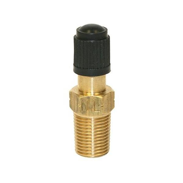 Merrill SVSCNL125L 1/8″ No-Lead Snifter Valve w/ No Core Spring w/ Cap