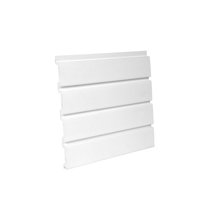HandiWALL Slatwall Panel 48″ x 12-1/4″ White Bulk-8 Pieces HandiSOLUTIONS HSW1004