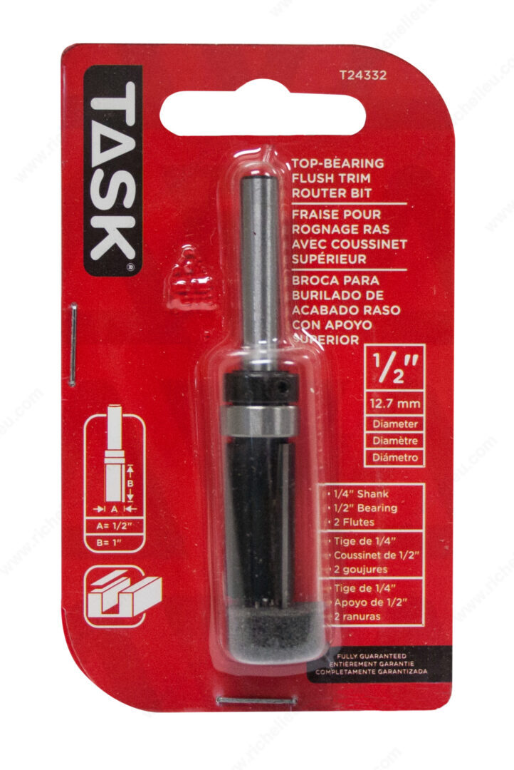 Richelieu T24332 Flush Trim Router Bit